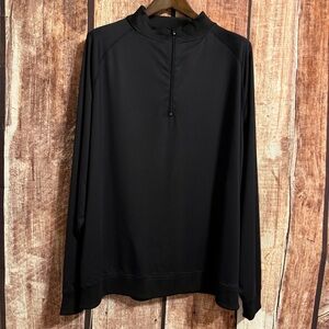 FootJoy Black Men's 1/4 zip pullover